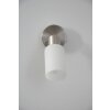 Spot mural Reality Acier inoxydable, Blanc, 1 lumière