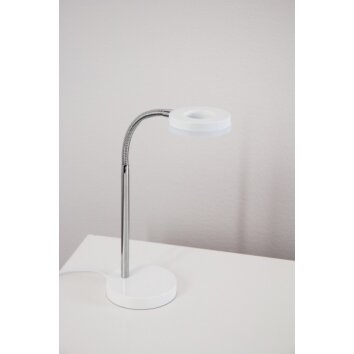 Lampe de table Reality LED Blanc, 1 lumière