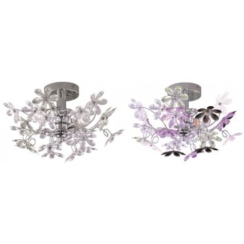 FLOWER Applique murale Luminaires Reality Chrome, 2 lumières