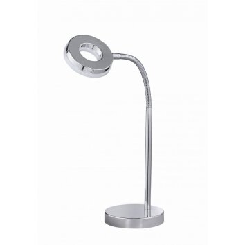 Lampe de table Reality RENNES LED Chrome, 1 lumière