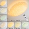 Deckenleuchte Plafonnier LED Blanc, 1 lumière, Télécommandes