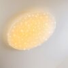 Deckenleuchte Plafonnier LED Blanc, 1 lumière, Télécommandes