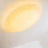 Deckenleuchte Plafonnier LED Blanc, 1 lumière, Télécommandes