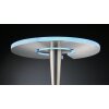 Quebec Lampadaire, Lampadaire Luminaires Trio LED Nickel mat, 1 lumière