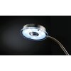 Quebec Lampadaire Luminaires Trio LED Nickel mat, 1 lumière