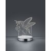 Karo Lampe à poser Luminaires Reality LED Chrome, 1 lumière