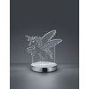 Karo Lampe à poser Luminaires Reality LED Chrome, 1 lumière