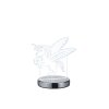 Karo Lampe à poser Luminaires Reality LED Chrome, 1 lumière