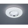 Plafonnier Reality MAGNOLIA LED Blanc, 1 lumière, Télécommandes