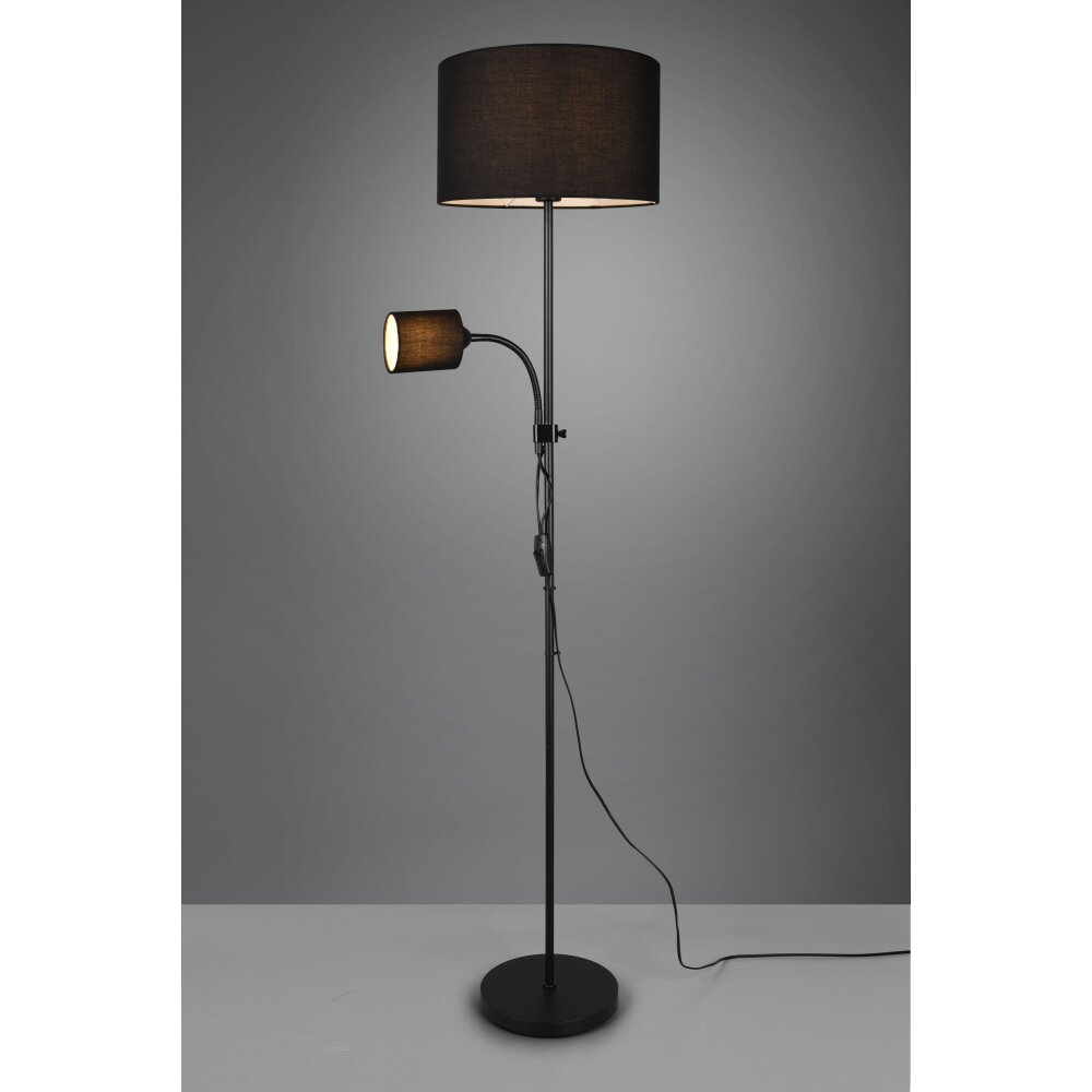 Lampadaire Reality Owen Noir, 2 lumières