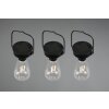 lampe solaire Reality Campus LED Noir, 3 lumières