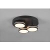 Franklin Plafonnier Luminaires Trio LED Anthracite, 3 lumières