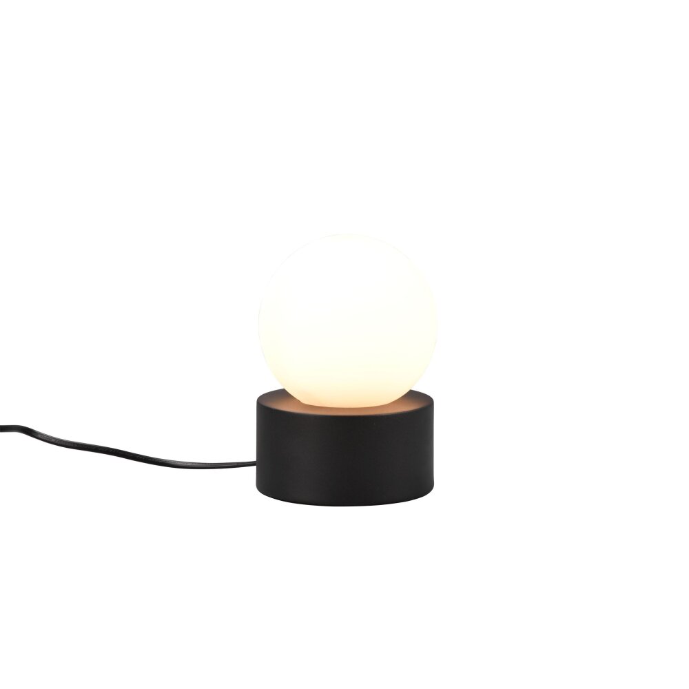 Lampe de table Reality Countess Noir, 1 lumière