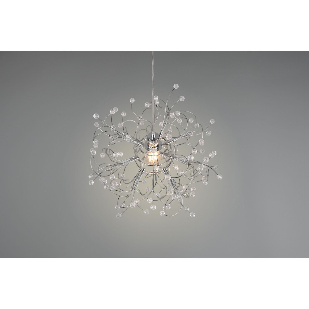 Suspension Reality Gloria Chrome, 1 lumière