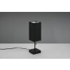 Lampe de table Reality Ole Noir, 1 lumière
