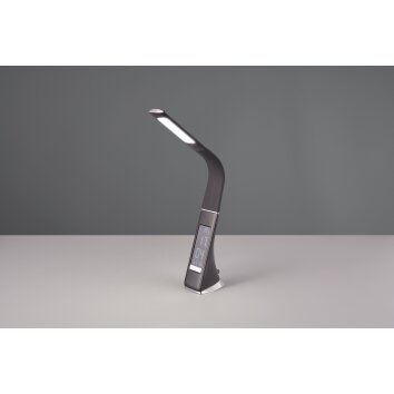 Lampe de table Reality Francy LED Noir, 1 lumière