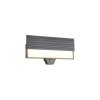 MARIZA Applique murale Luminaires Trio LED Anthracite, 1 lumière, Détecteur de mouvement