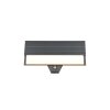 MARIZA Applique murale Luminaires Trio LED Anthracite, 1 lumière, Détecteur de mouvement