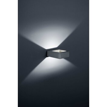 RENO Lampe murale d´extérieur, Applique murale Luminaires Trio LED Anthracite, 1 lumière