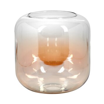 Abat-jour en verre  Lauden Verre de rechange, pièce de rechange 20 cm Ambre, Clair