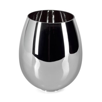 Abat-jour en verre  Vevino Verre de rechange, pièce de rechange Chrome, Fumé