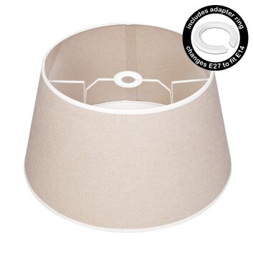 Bassagoda pièce de rechange, Abat-jour beige, Écru Bassagoda pièce de rechange, Abat-jour beige, Écru