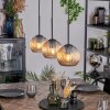 Koyoto Suspension, Boule lumineuse, Suspension Ambre, 3 lumières