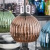 Koyoto Suspension, Boule lumineuse, Suspension Bleu, Vert, Cuivré, 3 lumières