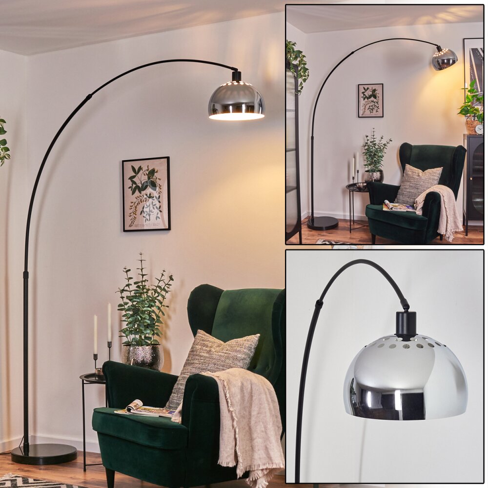 Baloca Lampadaire Noir, 1 lumière main product photo