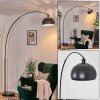Baloca Lampadaire, Lampadaires arc Noir, 1 lumière