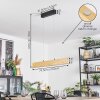 Fugelsta Suspension, Suspension LED Noir, 1 lumière