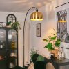 Baloca Lampadaire, Lampadaires arc Noir, 1 lumière