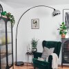 Baloca Lampadaire, Lampadaires arc Noir, 1 lumière