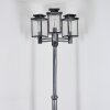 Tieva Réverbère, Eclairage de chemin Noir, Argenté, 3 lumières