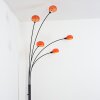 Nikkala Lampadaire Noir, 5 lumières