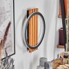Pompu Applique murale LED Écru, Noir, 1 lumière