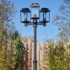 Dalasjo Réverbère, Eclairage de chemin Noir, 3 lumières