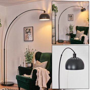 Baloca Lampadaire Noir, 1 lumière