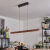 Fugelsta Suspension, Suspension LED Noir, 1 lumière