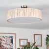 Foggia Plafonnier Nickel mat, 3 lumières