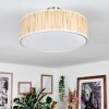 Foggia Plafonnier Nickel mat, 3 lumières