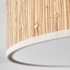 Foggia Plafonnier Nickel mat, 3 lumières