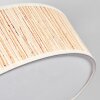 Foggia Plafonnier Nickel mat, 3 lumières