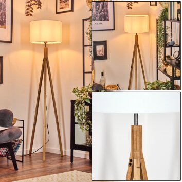 Soungou Lampadaire Écru, 1 lumière