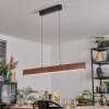 Fugelsta Suspension, Suspension LED Noir, 1 lumière