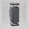 Tureby Lampe murale d´extérieur, Applique murale Anthracite, Transparent, 2 lumières