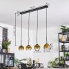 Koyoto Suspension, Boule lumineuse, Suspension Or, Clair, 4 lumières