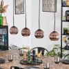 Koyoto Suspension, Boule lumineuse, Suspension Cuivré, 4 lumières