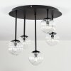 Chehalis Plafonnier, Boule lumineuse Clair, 5 lumières
