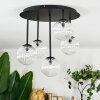 Chehalis Plafonnier, Boule lumineuse Clair, 5 lumières